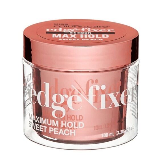 New Sealed Pack of 3 KISS Edge Fixer 24 Hour Max Hold Sweet Peach - Picture 1 of 4